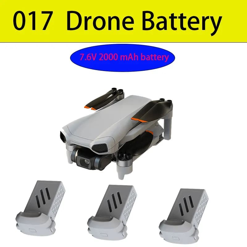 017 Drone Battery 7.6V 2000mAh 4K Professional 8K Battery For 017 RC Quadcopter Battery Spare Parts Accessories Parts