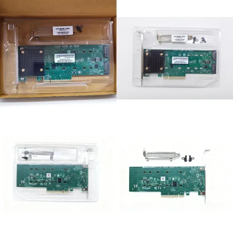 for MegaRAID 9540-2M2 PCIe Gen 4.0 RAID Controller Card Dual M.2 NVMe Ports Hardware Boot Adapter for Server NAS Storage