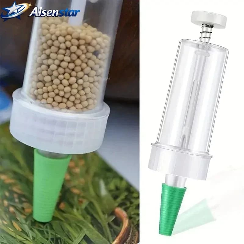 Handheld seeders, gardening tools, flower pots, garden flower beds, gardening supplies, seeders, seed distributors,