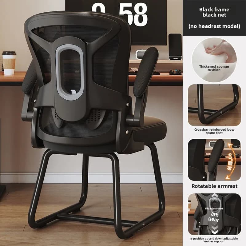 Sedia da Gaming Ergonomica Comfort per Lunghe Ore di Gioco, Supporto Lombare, Sedia da Ufficio, Sedia da Studio, Sedia da Computer con Schienale Professionale
