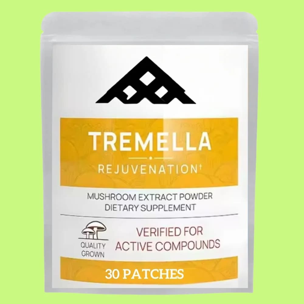 Transdermal Patchess of the true Tremella fungus to support beauty, collagen and healthy skin 30 patches
