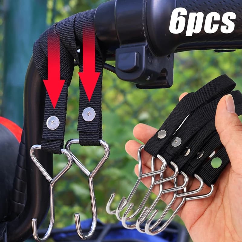 Stainless Steel Front Universal Car Battery Bicycle Bicycles Bikes for Hanging Motorcycle Water Bottles for Helmet Hooks for Backpack