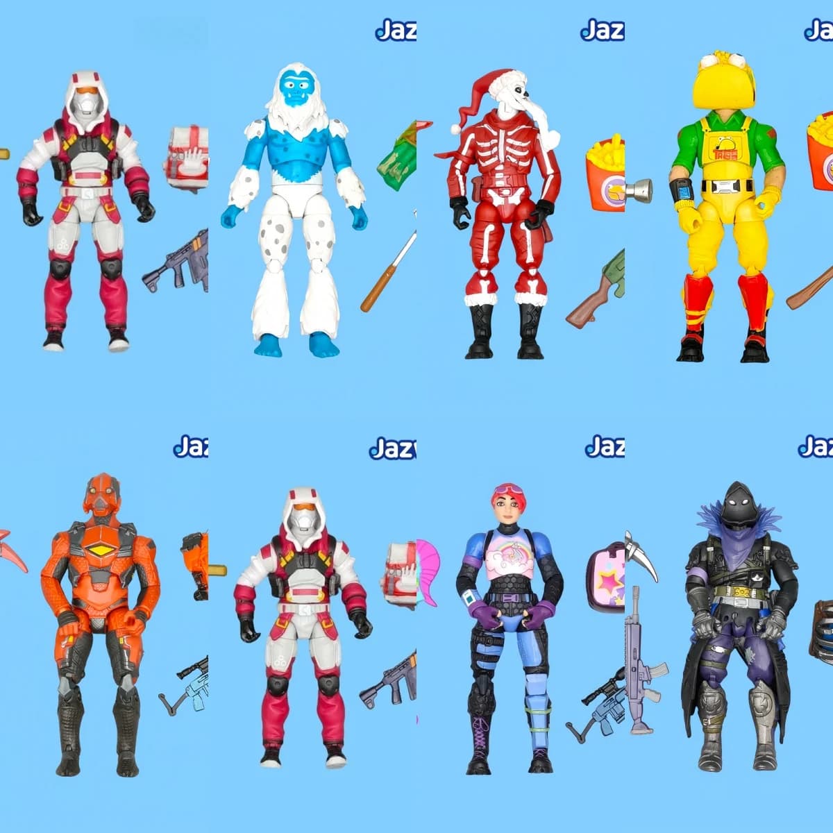 Figura da collezione Fortnite da 3,75 pollici - Giocattolo ufficiale per bambola posabile super articolato