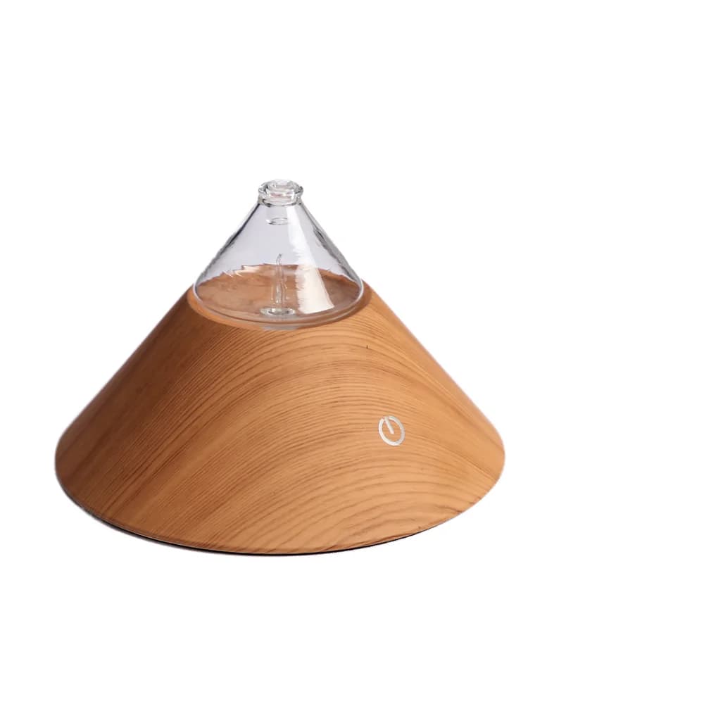 Portable Air Humidifier Ultrasonic Mini Wood Grain USB Aromatherapy Diffuser Sprayer Household 1 Year Warranty
