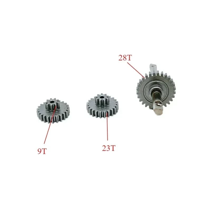Scatola ingranaggi in metallo Sostituisci il kit ingranaggi per 1/12 RC Car Crawler MN Modello MN82 MN78 MN99S MN168 MN98 Parti di aggiornamento Accessori