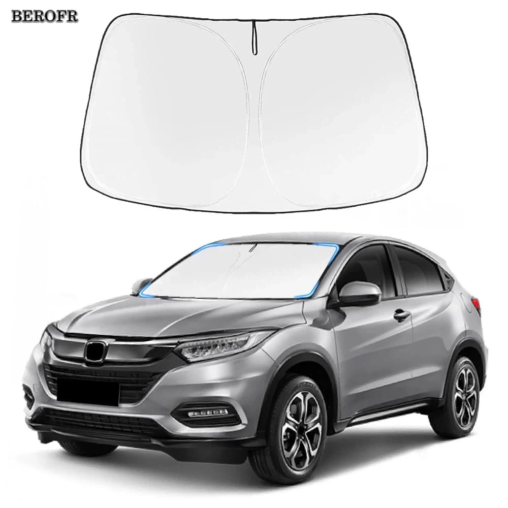 For Honda HRV 2016 2017 2018 2019-2022 Car Sun shade Front Window Shade Cover Visor Windshield Sunshade Interior Accessories