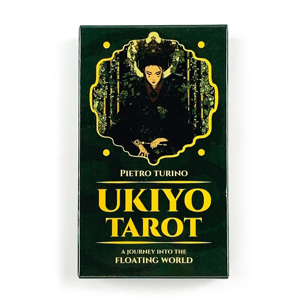 Ukiyo Tarot Cards 78 Card Fortune Telling Divination Tarot Cards Board Game , Perfect for Cultural Exploration & Art Collection
