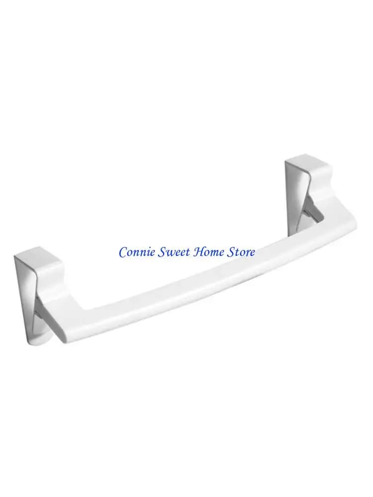 LXAF Portasciugamani e porta salviette in plastica sopra l'armadio per bagno e armadio da cucina, 9,45x2,35x2,76 pollici