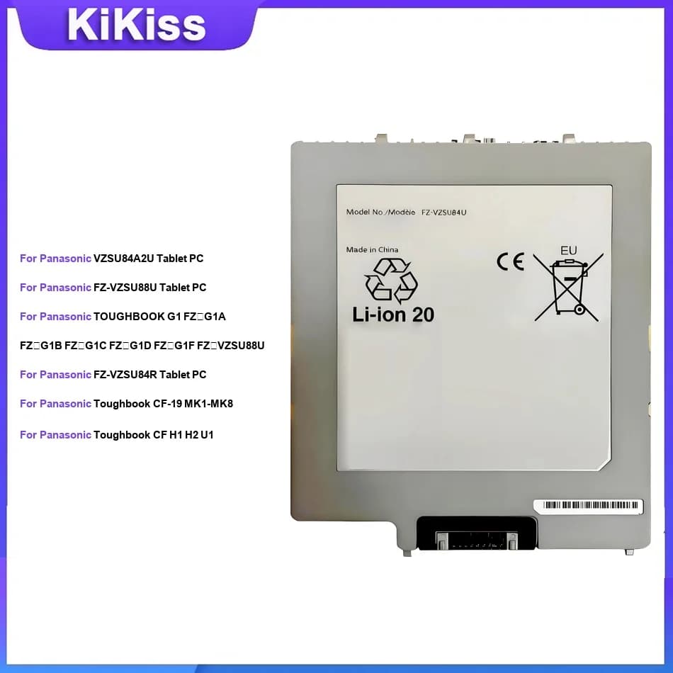 Batteria per Panasonic VZSU84A2U FZ-VZSU88U TOUGHBOOK G1 FZ-VZSU84R Tablet PC per Toughbook CF-19 MK1-MK8 CF H1 H2 U1 SU50L