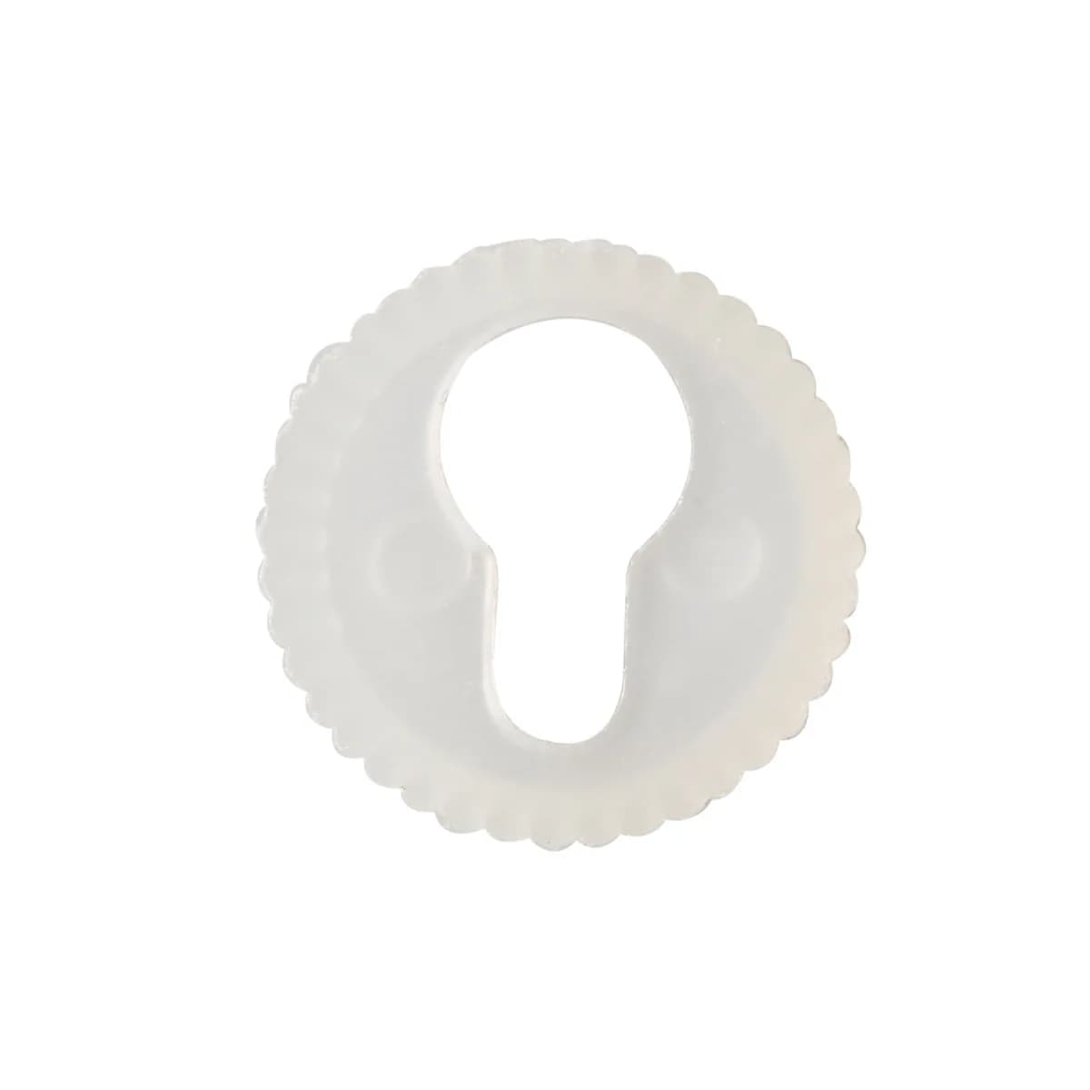 20Pcs Transparent 20mm Keyhole Hangers Plastic Replacement Accessories Suitable for Picture Photo Mirror Frame Canvas Art Frame