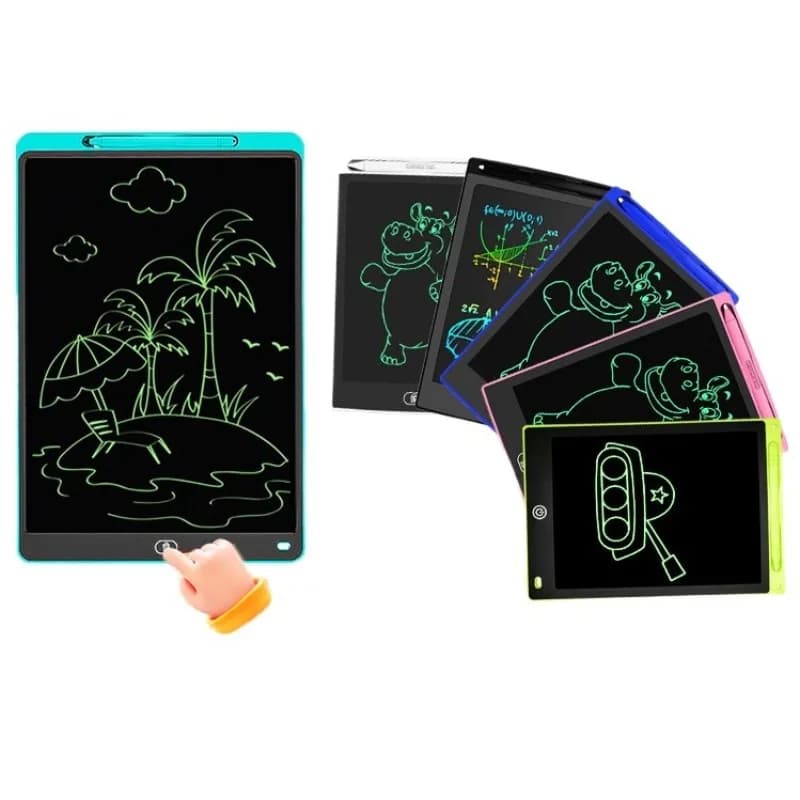 Tavoletta LCD da 8,5 Pollici per Bambini, Lavagna Elettronica per Disegno e Apprendimento Precoce, Tablet Digitale per Disegno