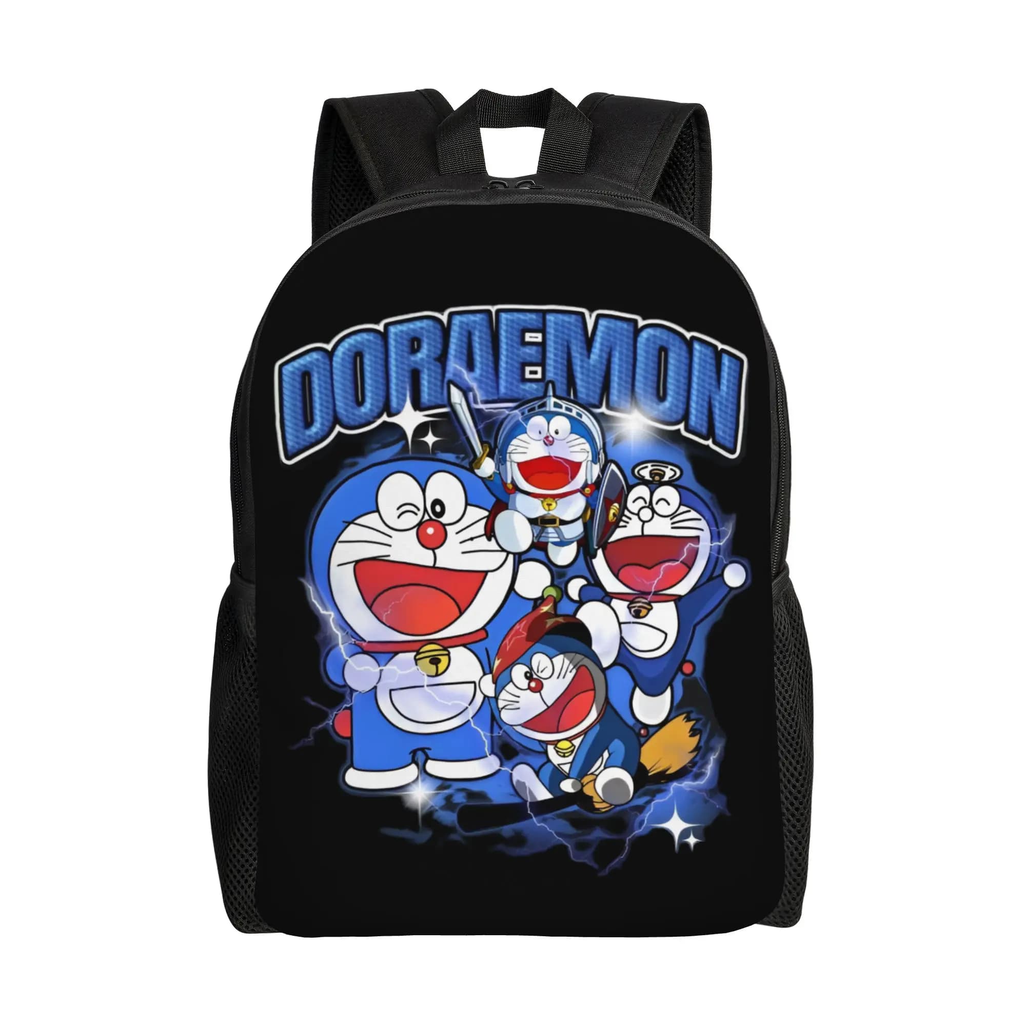 Custom D-Doraemones Backpack Women Men Fashion Bookbag for College School Cartoon Bags