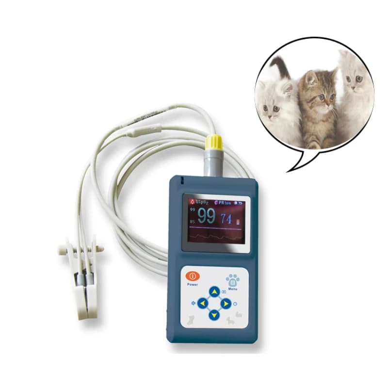 Contec CMS60D-Vet equipment for veterinary clinic Veterinary instrument for pulsometer with SpO2 tab probe