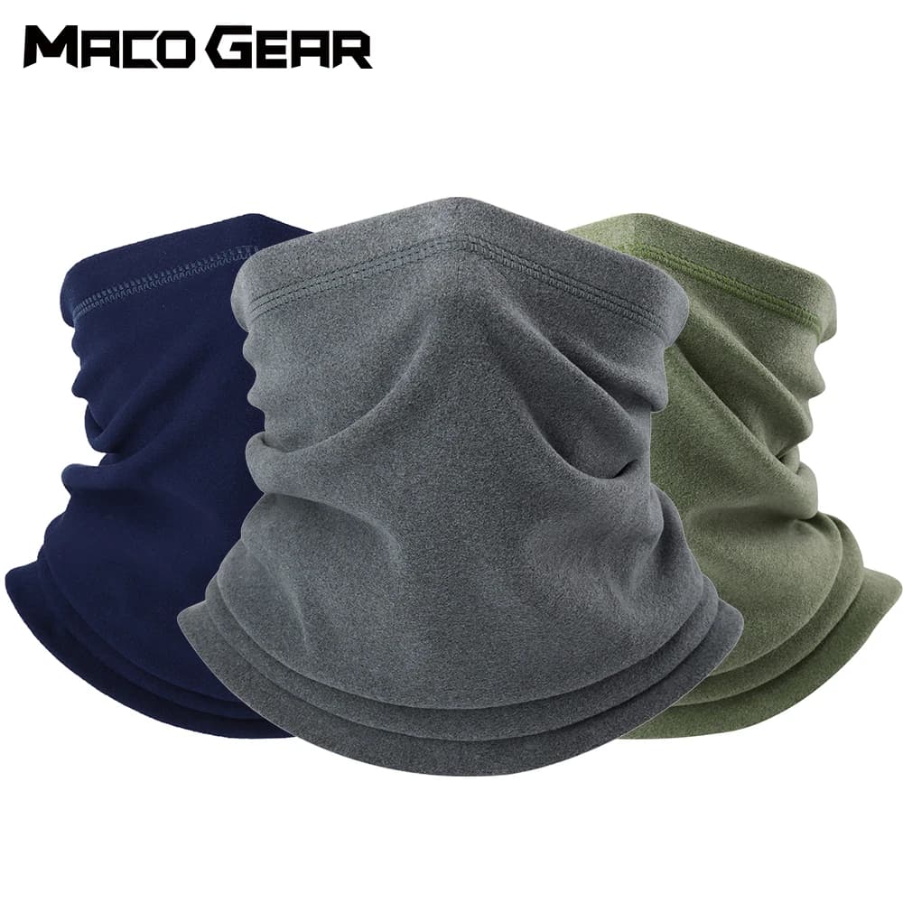 Winter sports Bandana Running Fleece Thermal Neck Warmer skiing hunting hiking biking horse riding Snowboard women's scarf