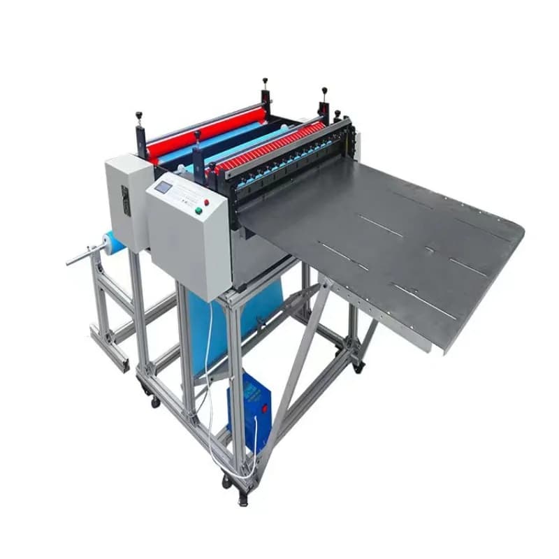 Small punching bag making machine equipment PET film hot sealing cutting machine