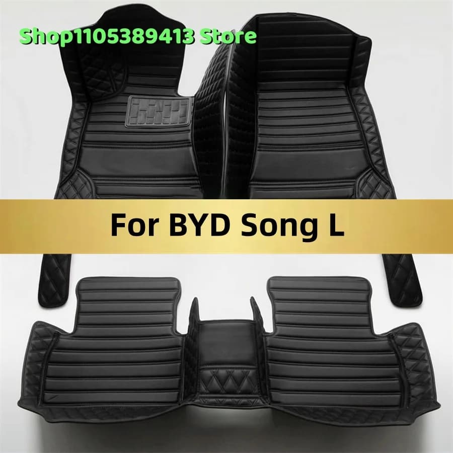 Tappetini Auto Personalizzati per BYD Song L 2024 2025 2026 2027 2028 Accessori Tappeti Auto Moquette