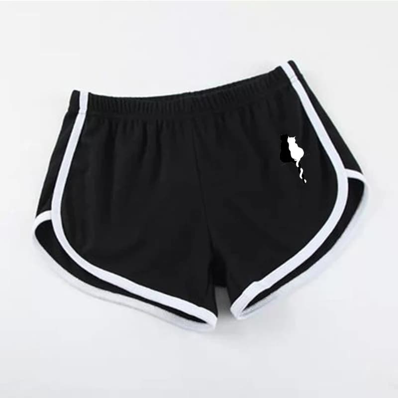 Pantaloncini sportivi in cotone Pantaloni estivi da ballo per yoga Pantaloncini da corsa da allenamento traspiranti Pantaloncini da delfino per pantaloncini sportivi da donna