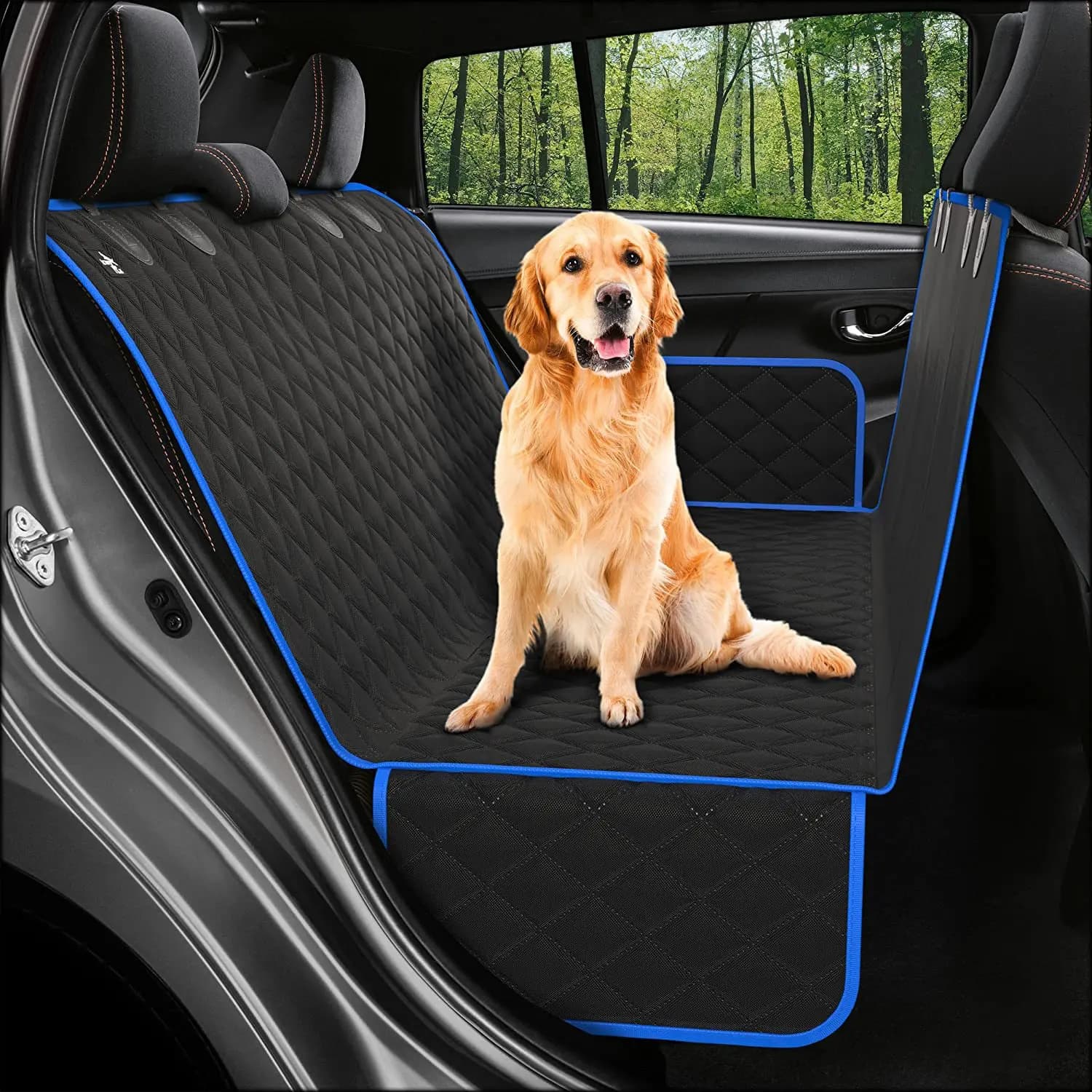 New Waterproof Car Seat Cover for Travel Dogs for Pet Hammock For Car Seat Back Protective Cushion for Dogs Safety Strap