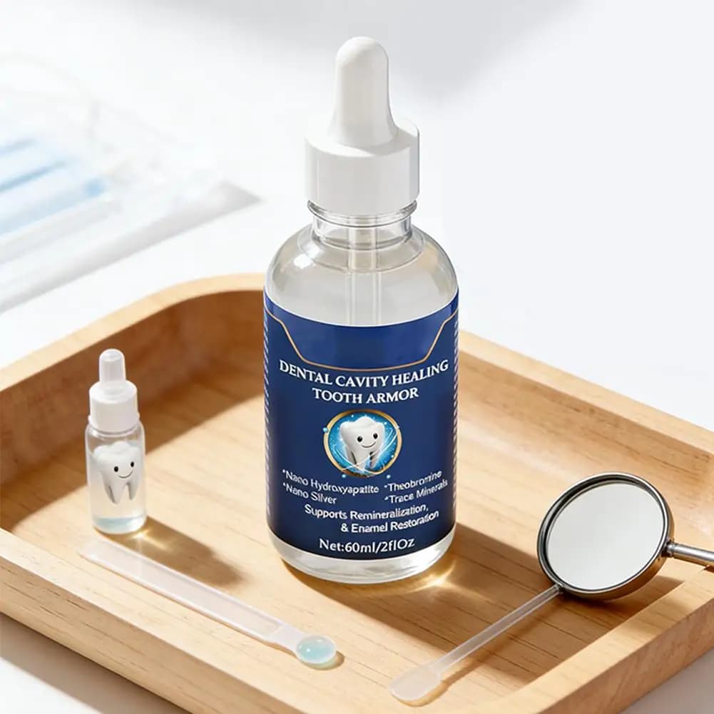 Essenza per Denti e Gengive, Gocce Riparatrici, Pulizia Profonda, Soluzione Efficace per le Macchie, Cura delle Gengive, Cura della Placca, Protezione e Rimozione delle Macchie Dentali, Cura Orale T U5A9