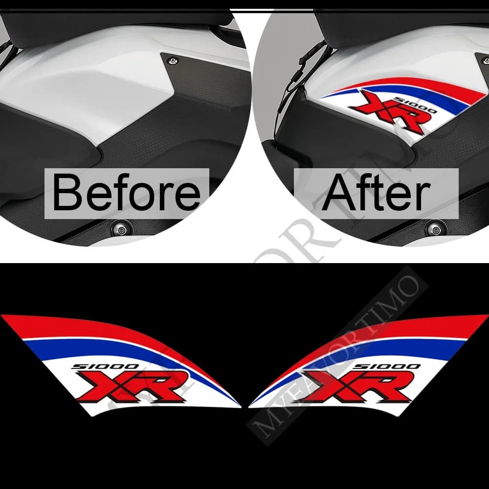 Adesivi Protettivi per Serbatoio Moto, Bauletti e Borse Laterali per S1000XR S 1000 XR S1000 Parafango Anteriore 2015-2019