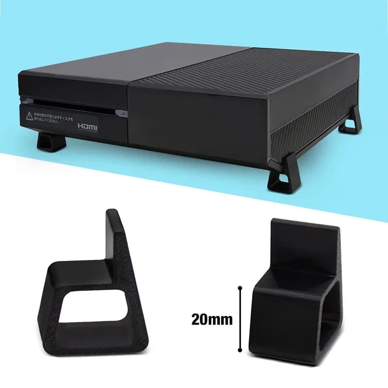 Staffa di raffreddamento per supporto orizzontale con piedini stampati in 3D per console di gioco XBOX One /XBOX One S / XBOX One X