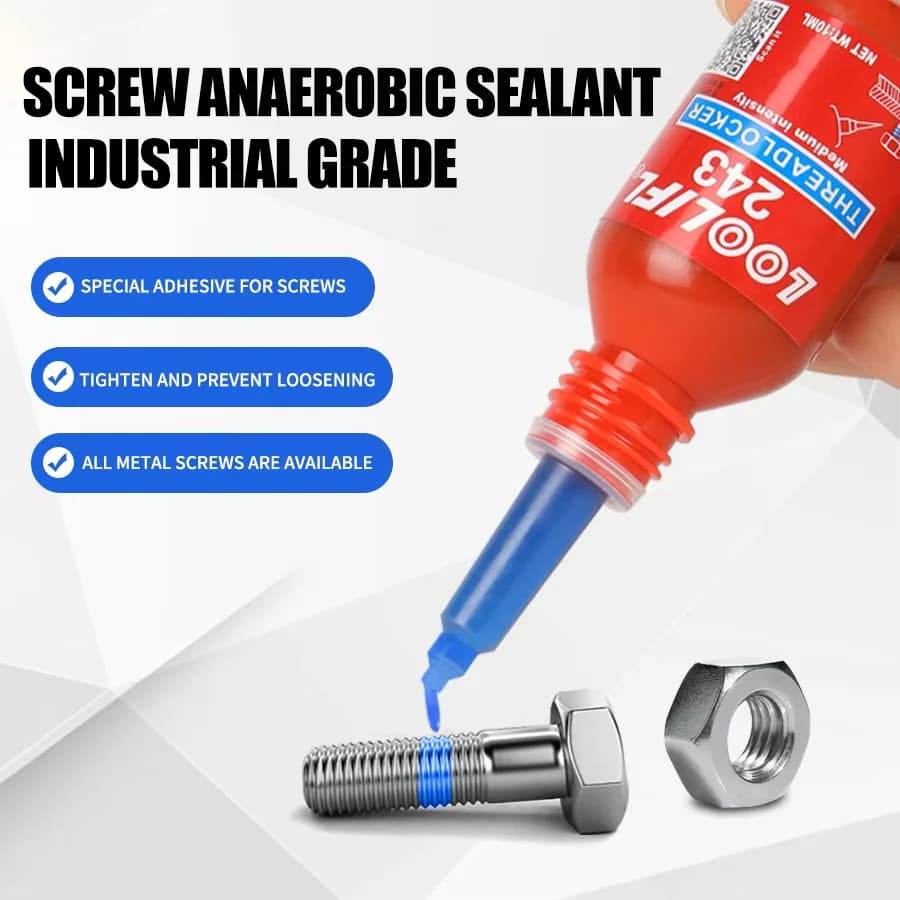 Sealant for Red Screws, Vine Collar, Blocking Agent Filetti, Anaerobic Collar Anti-Allentation, Universal Sealant for Threads
