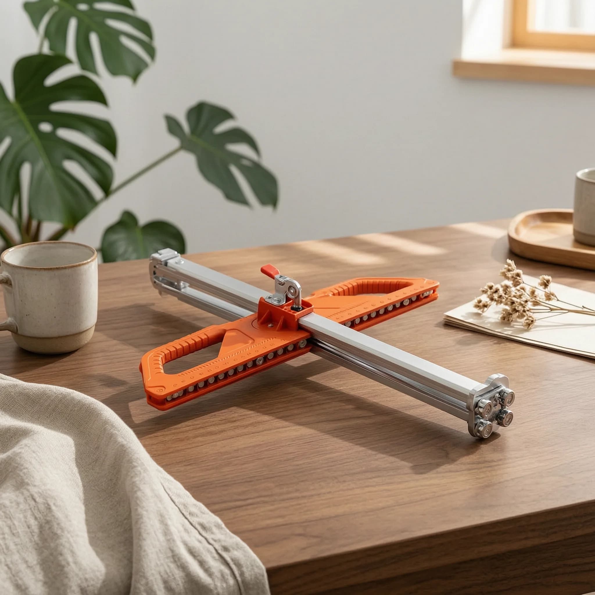 Drywall Cutter with Double-Scale Ruler Precision Gypsum Board Cutting Tool Drywall Cutter Portable Accurate for Contractors