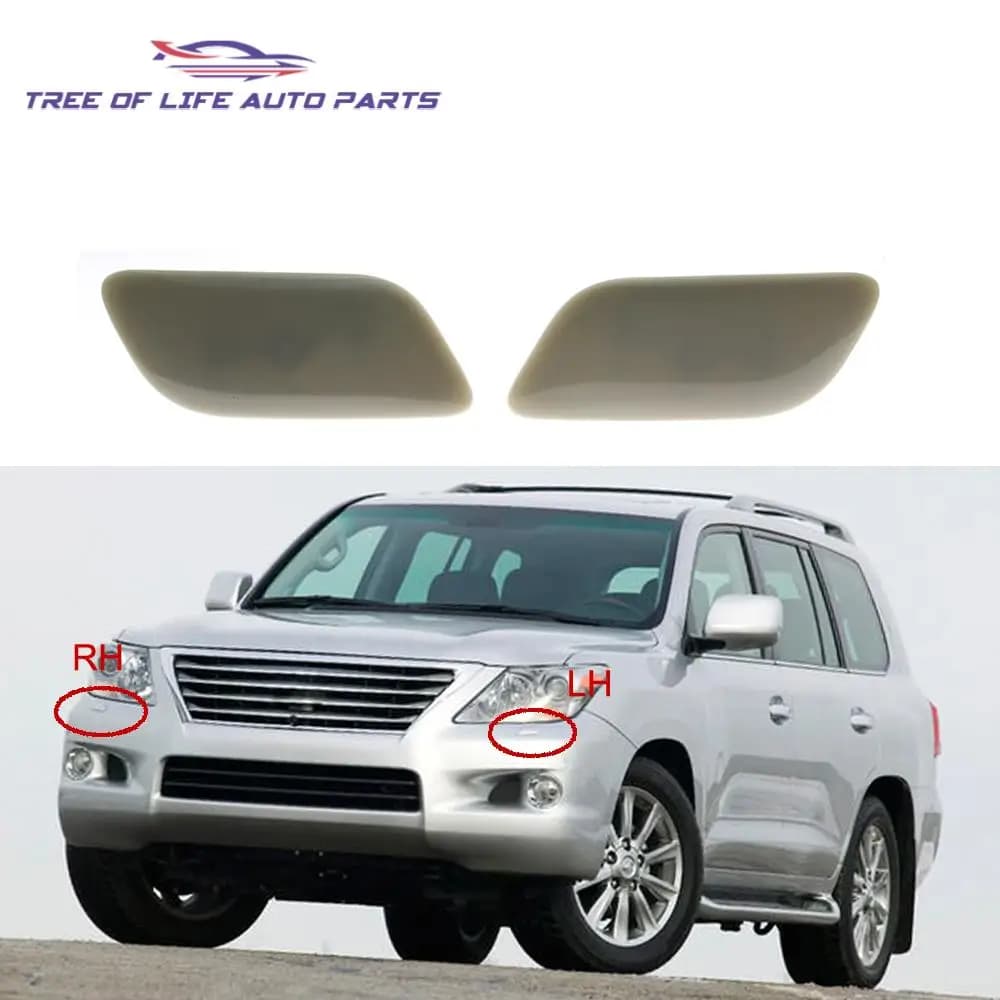 85045-60040 85044-60130 Faro Anteriore Ugello Lavaggio Spruzzatore Jet Tappo di Copertura Per LEXUS LX570 2008 2009 2010 2011 2012 2013