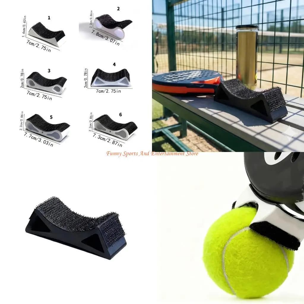 C4DE Strumento per afferrare palline da tennis per allenamento all'aperto Dispositivo raccolta per palline da tennis leggero
