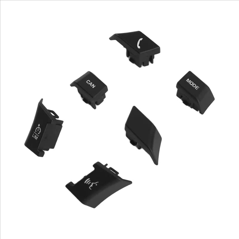 AT92-Per Jaguar XE XEL XF XFL F 6 Pz/set Pulsante Interruttore Volante Copertura Accessori Auto