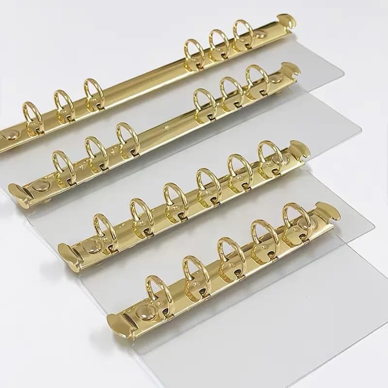 A5 A6 A7 A8 Raccoglitore ad anelli con fibbia Raccoglitore in metallo 6 fori Clip Cartella di file shell Notebook Inserimento laterale Agenda per libri a fogli mobili