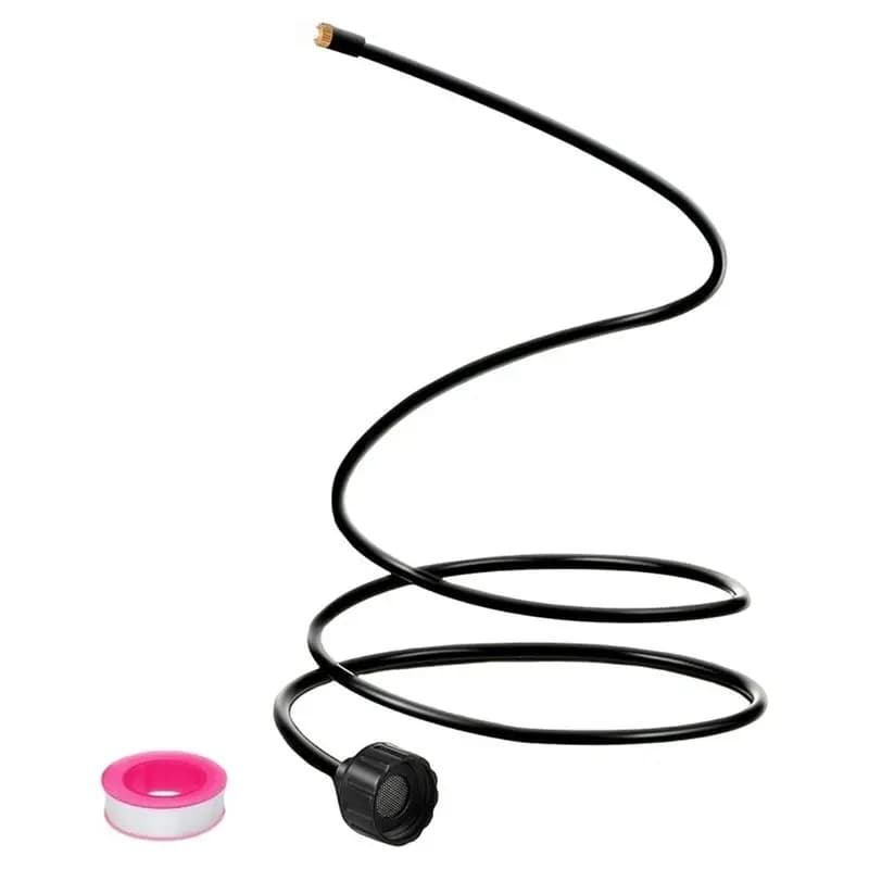 B23B 1Set Flexible Sprays Hose, Ideal For Patio Cooling, Portable Outdoor Sprays System, Suitable For Gardens And Backyards
