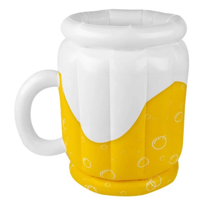1pc Tazze da birra gonfiabili in PVC Raffreddatori Summer Beach Giochi d'acqua Soda Secchiello per il ghiaccio Bere Tazza Home Bar Party Bevande d'acqua fredda Tazze
