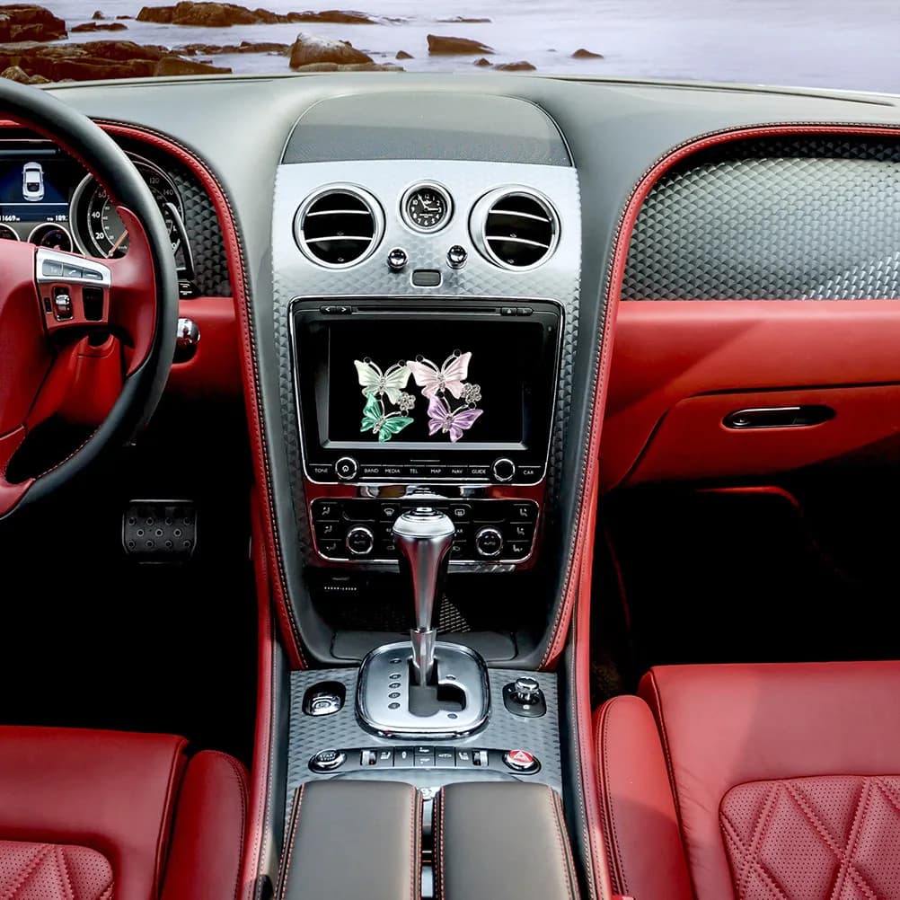 Set di 3 Eleganti Diffusori di Aromi per Auto a Forma di Farfalla, Clip per Bocchette di Ventilazione, Deodorante per Veicoli, Decorazione Auto