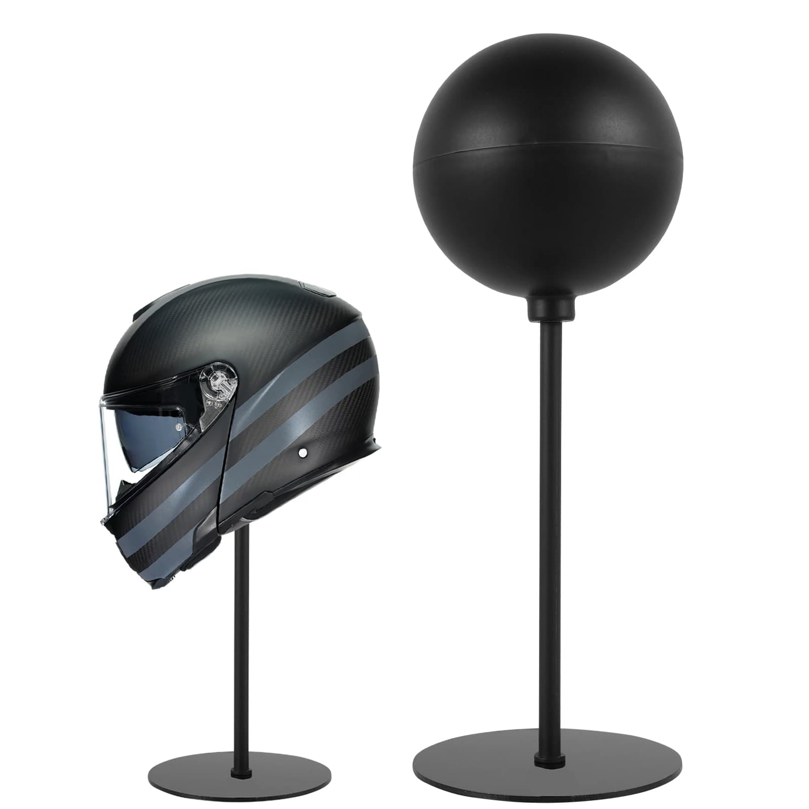 Metal Helmet Support for Exhibitor for Table Motorcycle Helmet Accessories for Hat Support for Floor Bike Helmet