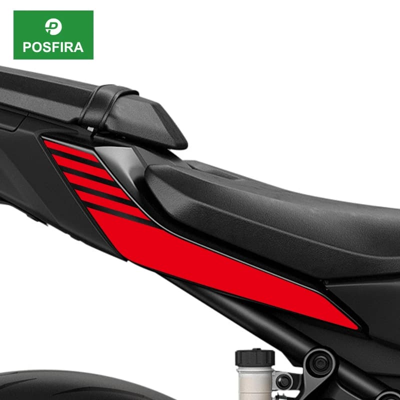 POSFIRA Vinyl Stickers for rear seat panel bike Yamaha MT-07 2025 - Motorcycle decorative accessories