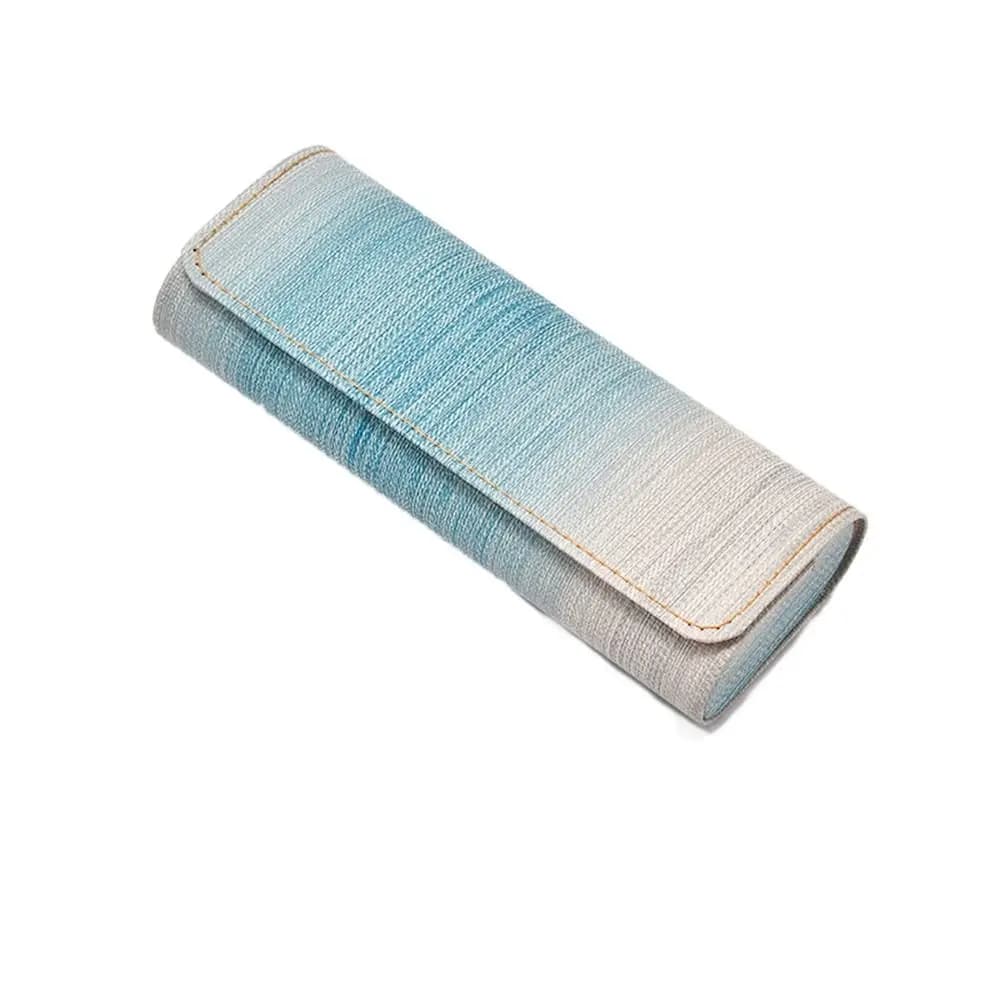 Case for Sunglasses and Vista in PU Leather for Students, with Rainbow Pattern, Glass Box, Glass Holder