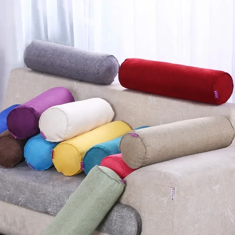 Cuscino di supporto per il corpo con cilindro rotondo Cuscino per la casa Camera da letto Collo Cuscini per la gravidanza Cuscino per poggiatesta con inserto lungo