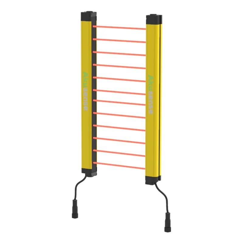 AkuSense BML30 Industrial Machine Protection Light Curtain Sensor Infrared Safety Sensor Multiple Resolution Light Barrier
