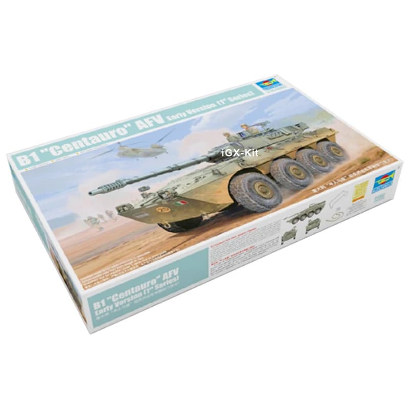Trumpeter 01562 1/35 Italiano B1 Centauro 1a Serie Tank Destroyer Primi Giocattolo Militare Regalo di Montaggio In Plastica Modello di Edificio Kit