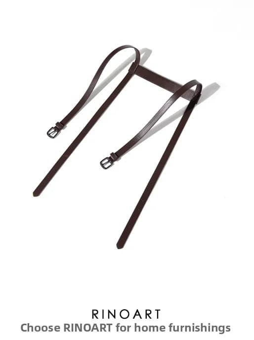 Adjustable Fixing Strap Multipurpose for Yoga and Cover Mat, Portable from PU Leather Exterior, No Trademark Registered