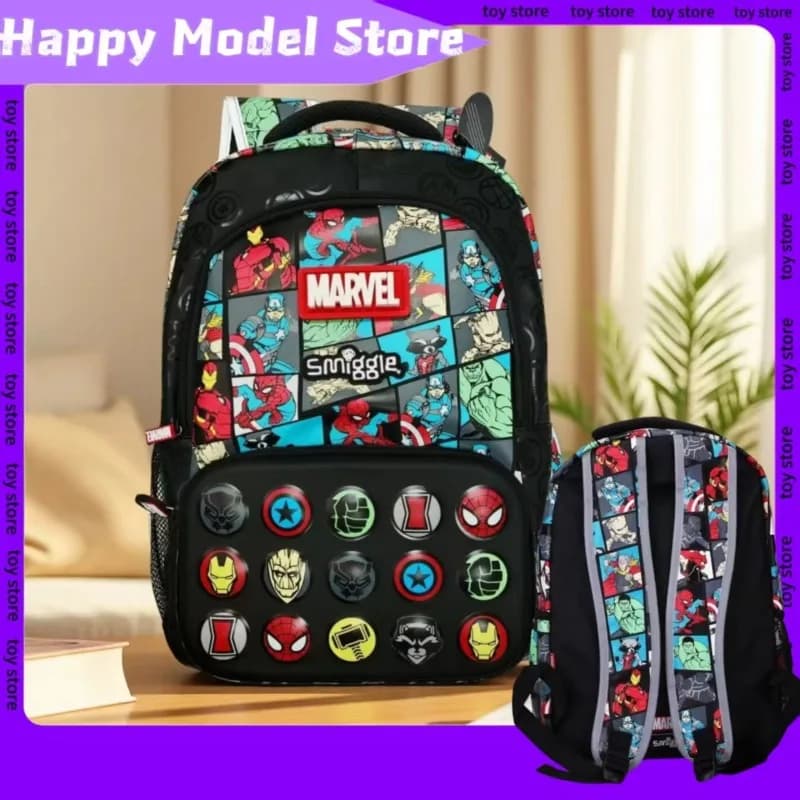 In Stock Cartoon Heroes Shoulder Bag Student Large Capacity Manga Backpack School Travel Bag School Starts Fans Gift