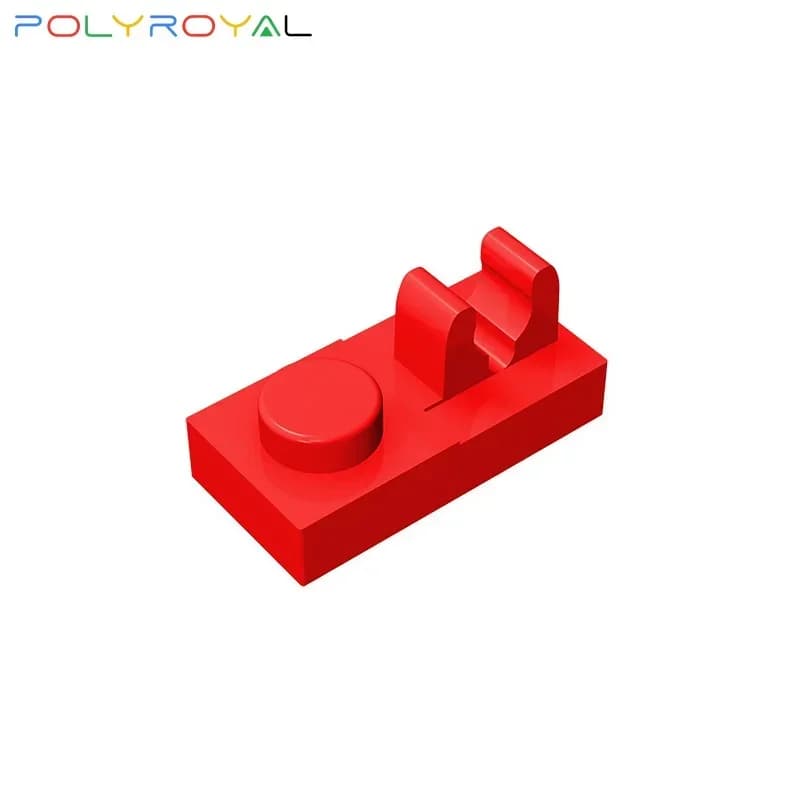 Building Blocks accessories 1x2 low brick connector with clamp brick 10 PCS MOC Educational toys for children 92280