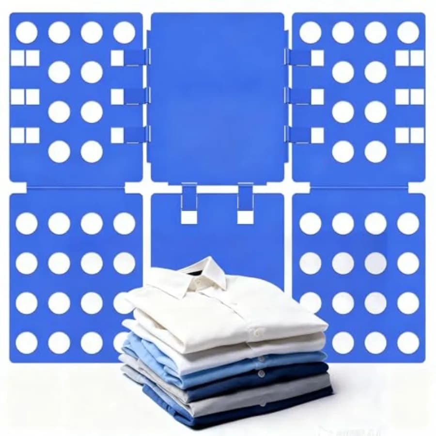 V1 Shirt Folding Board t Shirts Clothes Folder Durable Plastic Laundry folders Folding Boards for Adults and Fast and Fun