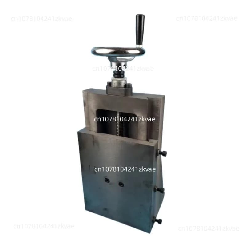 Cast Iron Workbench Dovetail Groove Drag Plate Screw Guide Rod One-Way Slider Workbench Woodworking Machinery