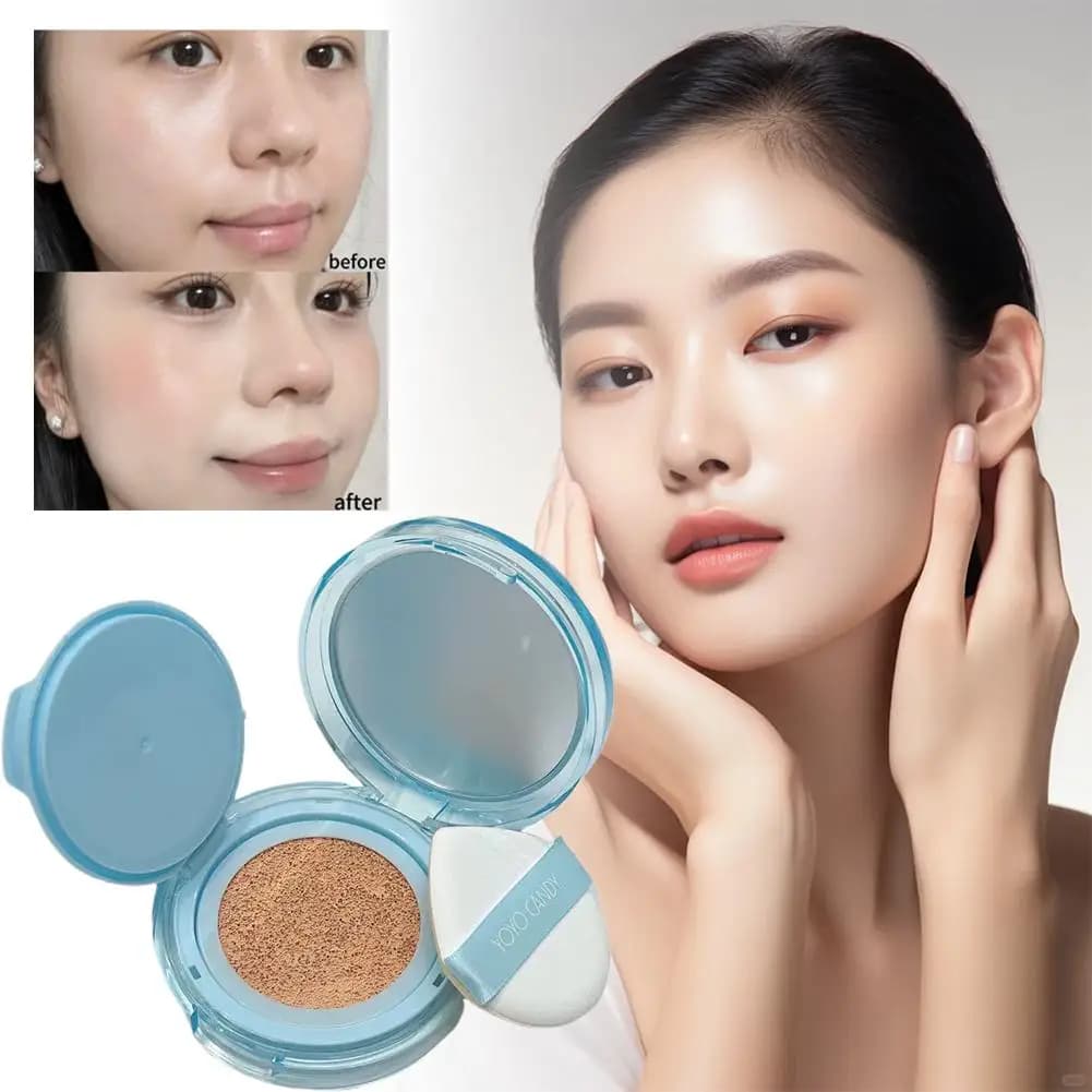 Blue Cushion Foundation BB Cream Natural Radiant Lunga durata Impermeabile Resistente al sudore Copertura completa non agglomerante L0H5