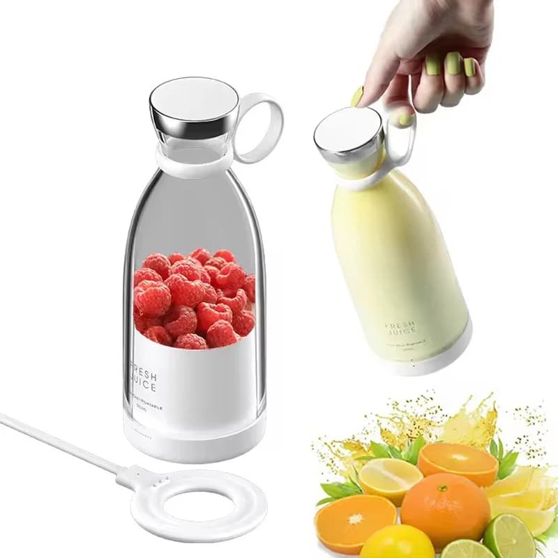 Wireless Rechargeable Portable Mini Juicing Bottle Cup Home USB Squeezer Blenders Electric Fruit Juicer