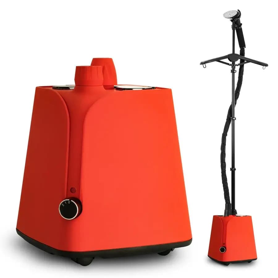 Vaporizzatore per Vestiti Verticale, 2000W, Professionale con Supporto, per Uso Commerciale
