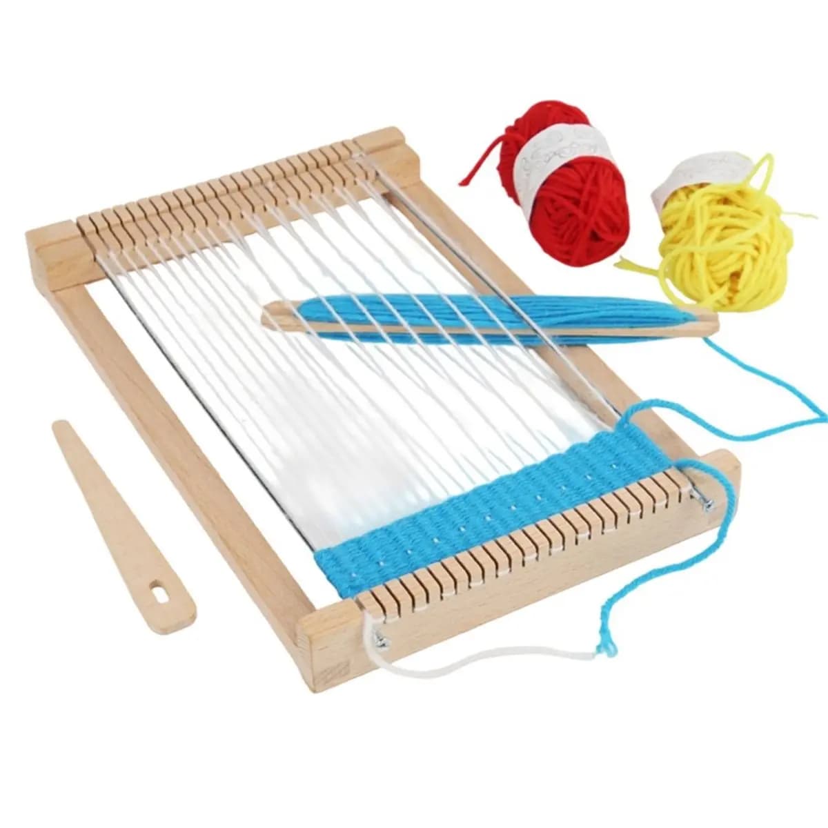 update. Weaving Loom Kit, Child Multi-Craft Handcraft Weaving Set Wooden Weaving Loom for Adult, DIY Handcraft & Beginners