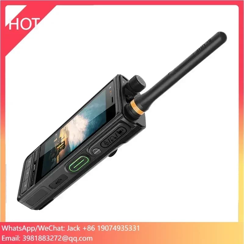 AORO M6 Walkie Talkie 4G Impermeabile per Esterni con Scheda SIM, Telefono Robusto con Funzione Walkie Talkie, Cellulare GSM